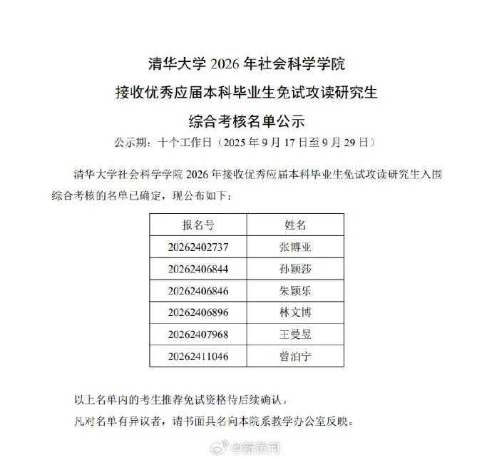 毕业生免试